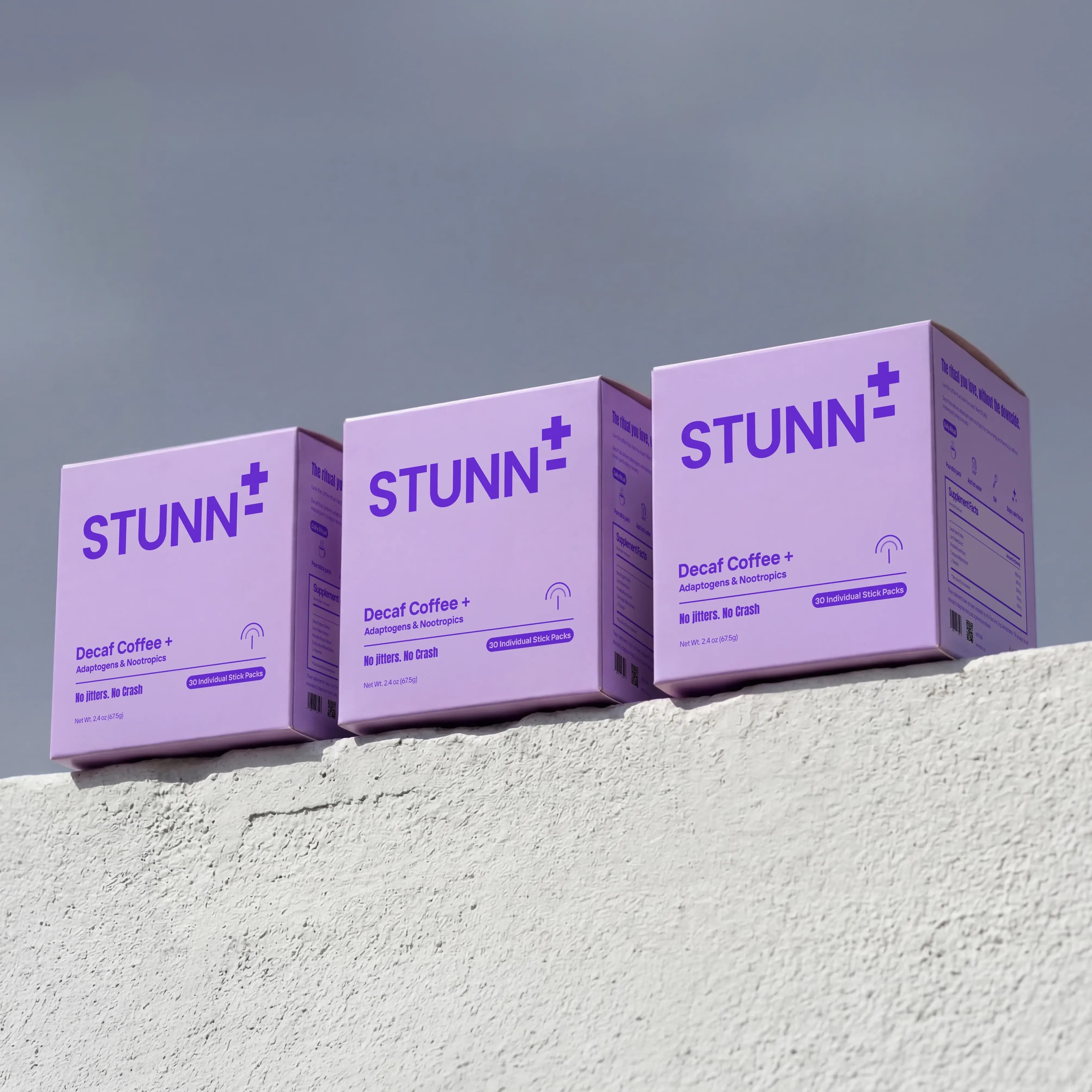 Three STUNN boxes