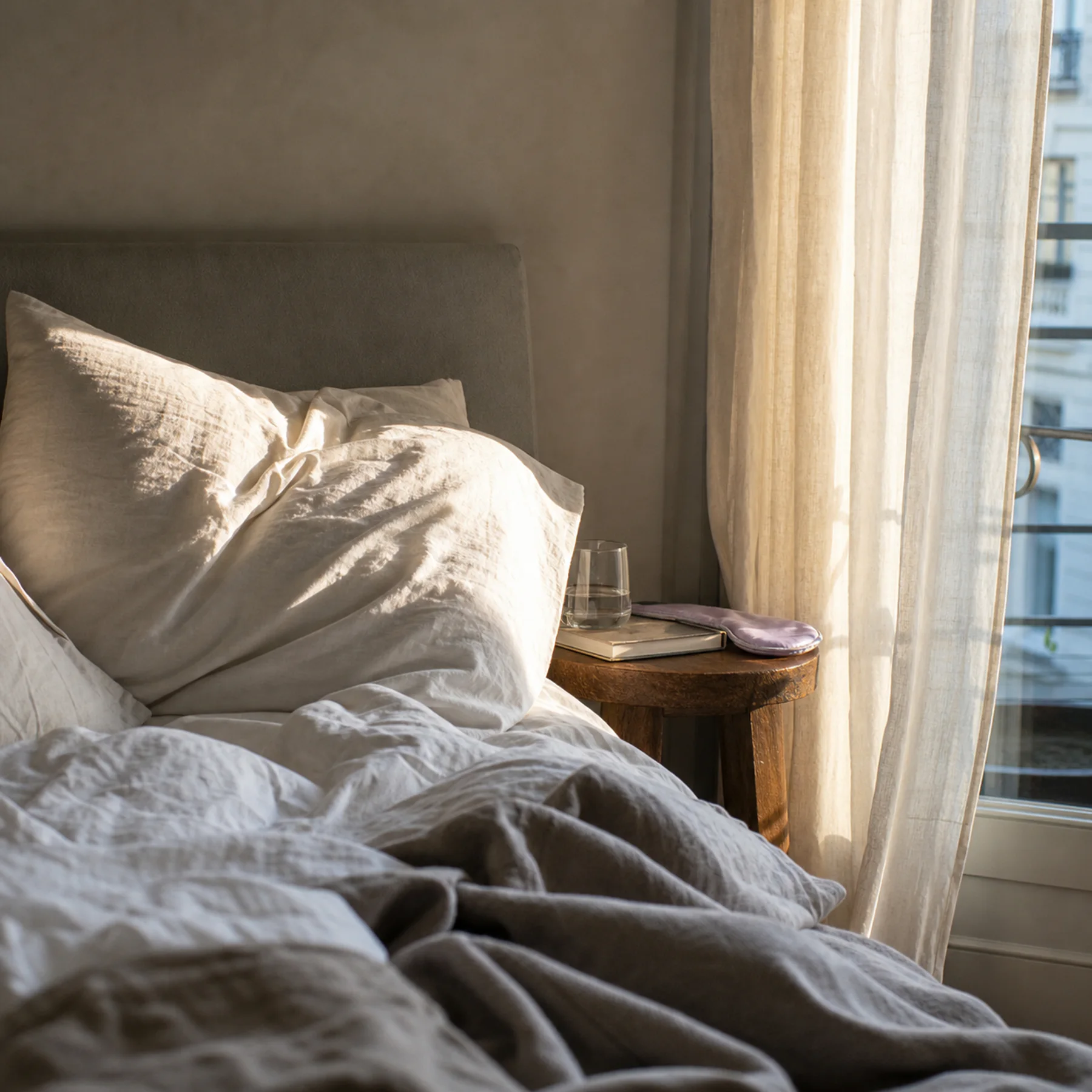 Morning light after a restful night